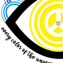 Load image into Gallery viewer, Every Color Of The Universe: White Graphic Tees - Designberries