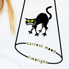 Load image into Gallery viewer, Current Mood. Limelight: White Graphic Tees - Designberries