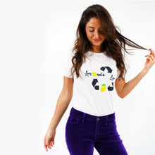 Load image into Gallery viewer, Life. Lemon. Limonata: White Graphic Tees - Designberries