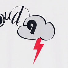 Load image into Gallery viewer, On Cloud 9: White Graphic Tees - Designberries