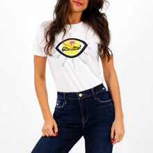 Load image into Gallery viewer, Paradiso: White Graphic Tees- Designberries