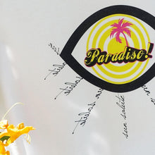 Load image into Gallery viewer, Paradiso: White Graphic Tees - Designberries