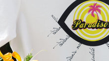 Load image into Gallery viewer, Paradiso: White Graphic Tees - Designberries