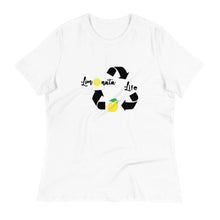 Load image into Gallery viewer, Life. Lemon. Limonata: White Graphic Tees - Designberries
